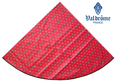 Round Tablecloth Coated (VALDROME / Picoli. corail) Round Tablecloth Coated (VALDROME / Picoli. corail)